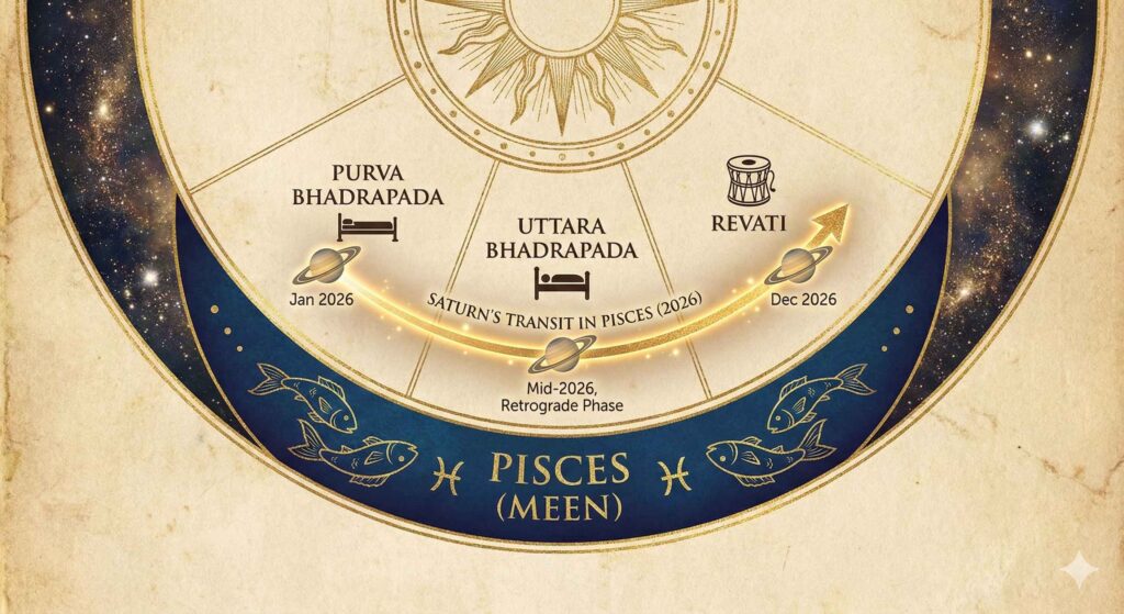 Nakshatra‑Wise Position of Saturn in 2026