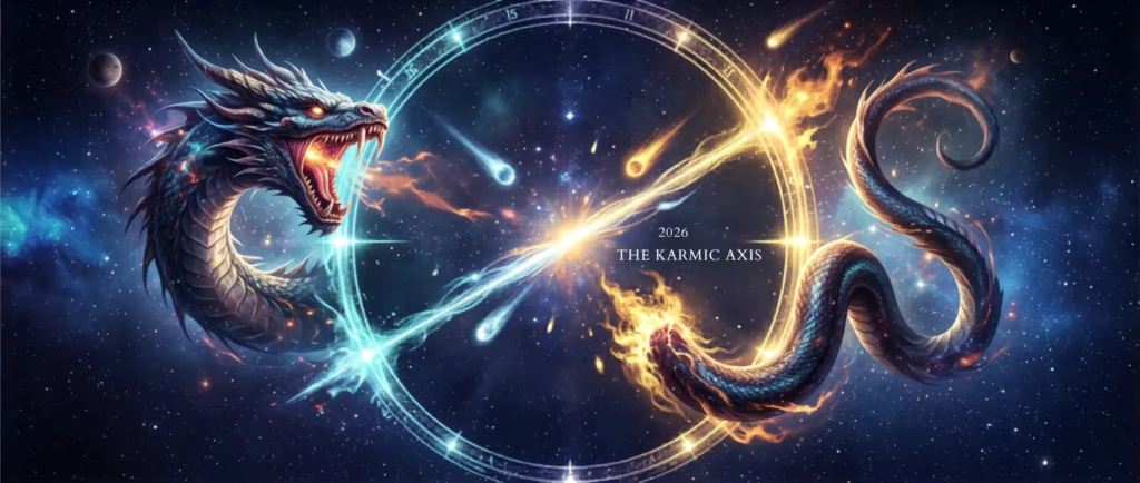 karmic axis Aquarius Leo