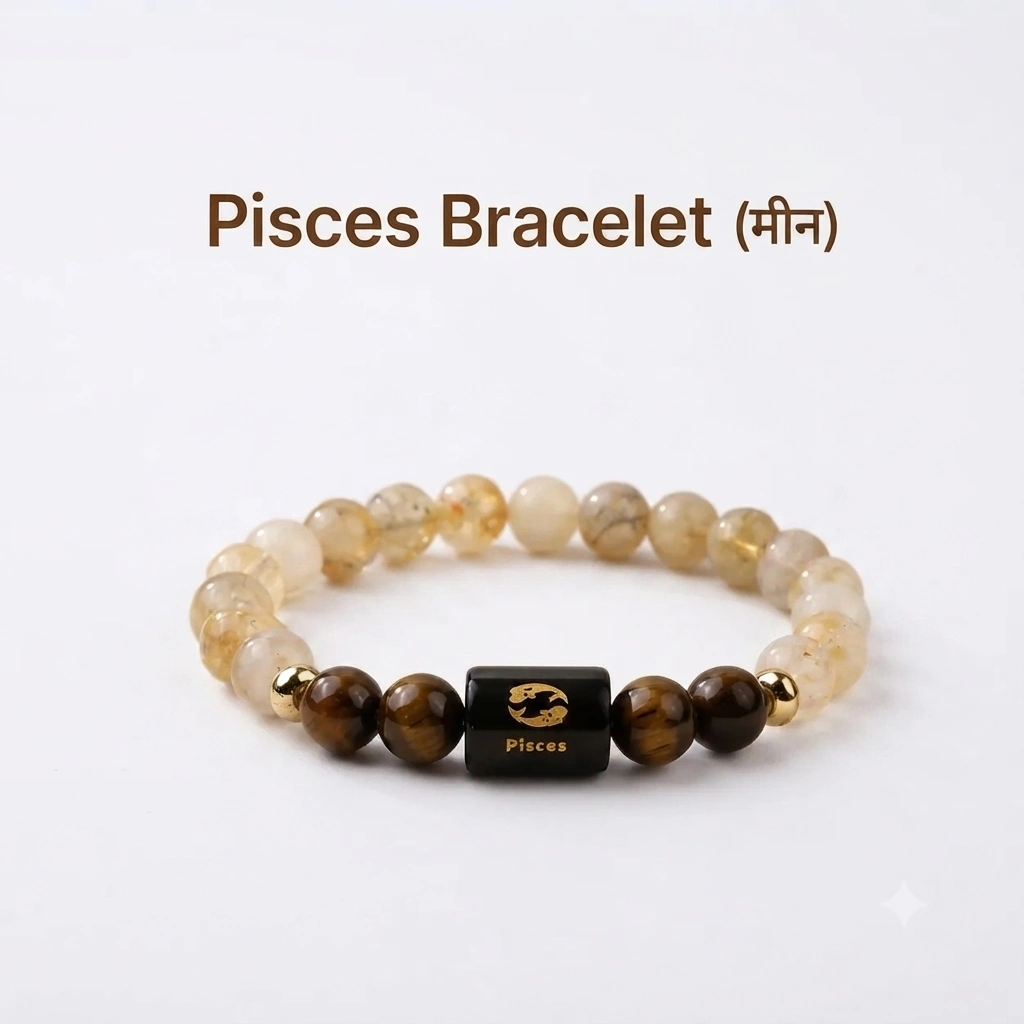 Pisces Zodiac Bracelet